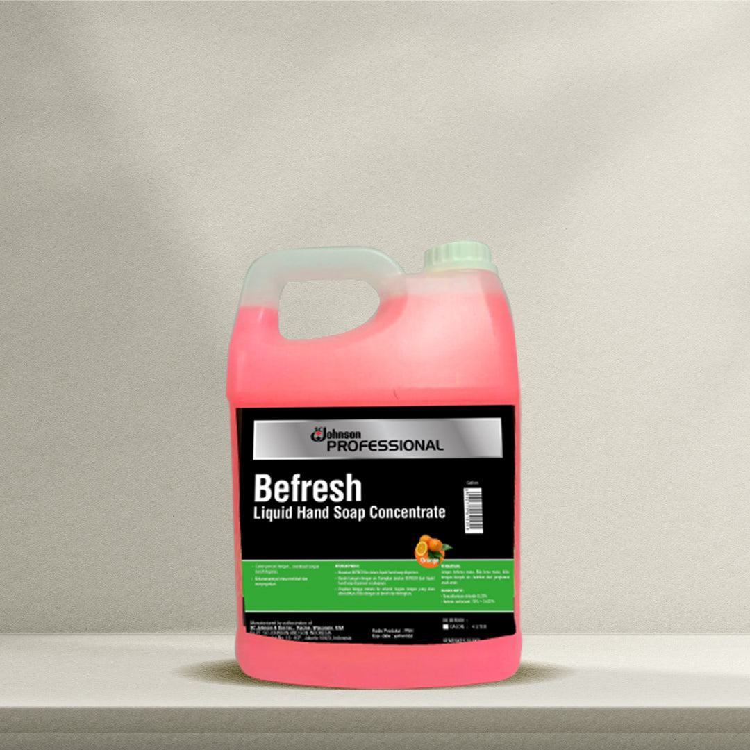 SC JOHNSON BEFRESH SABUN CAIR CUCI TANGAN ORANGE 4 LITER