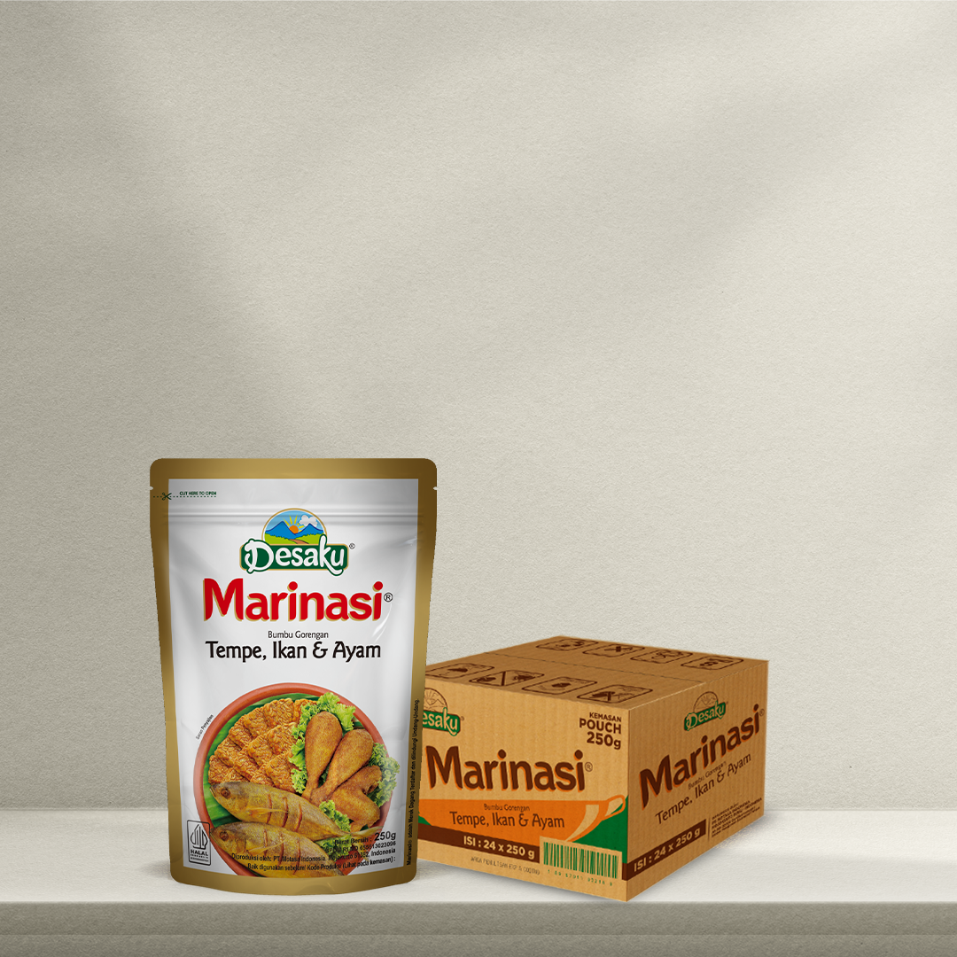Desaku Marinasi Bumbu Gorengan Tempe dan Ikan Goreng 250g ( isi 24 / karton )