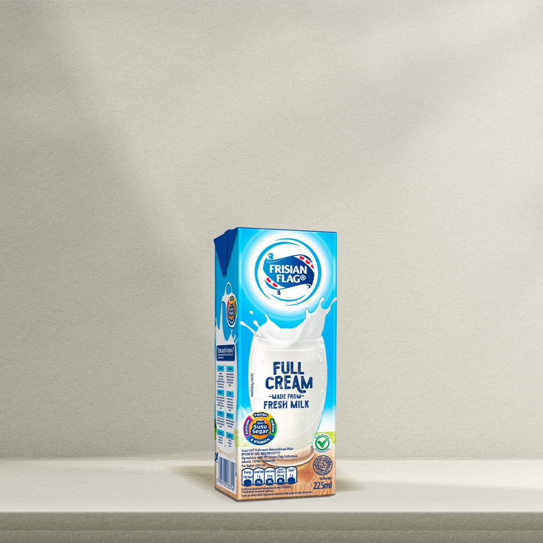 FRISIAN FLAG SUSU UHT FULLCREAM 225 ML (ISI 36 PER KARTON)