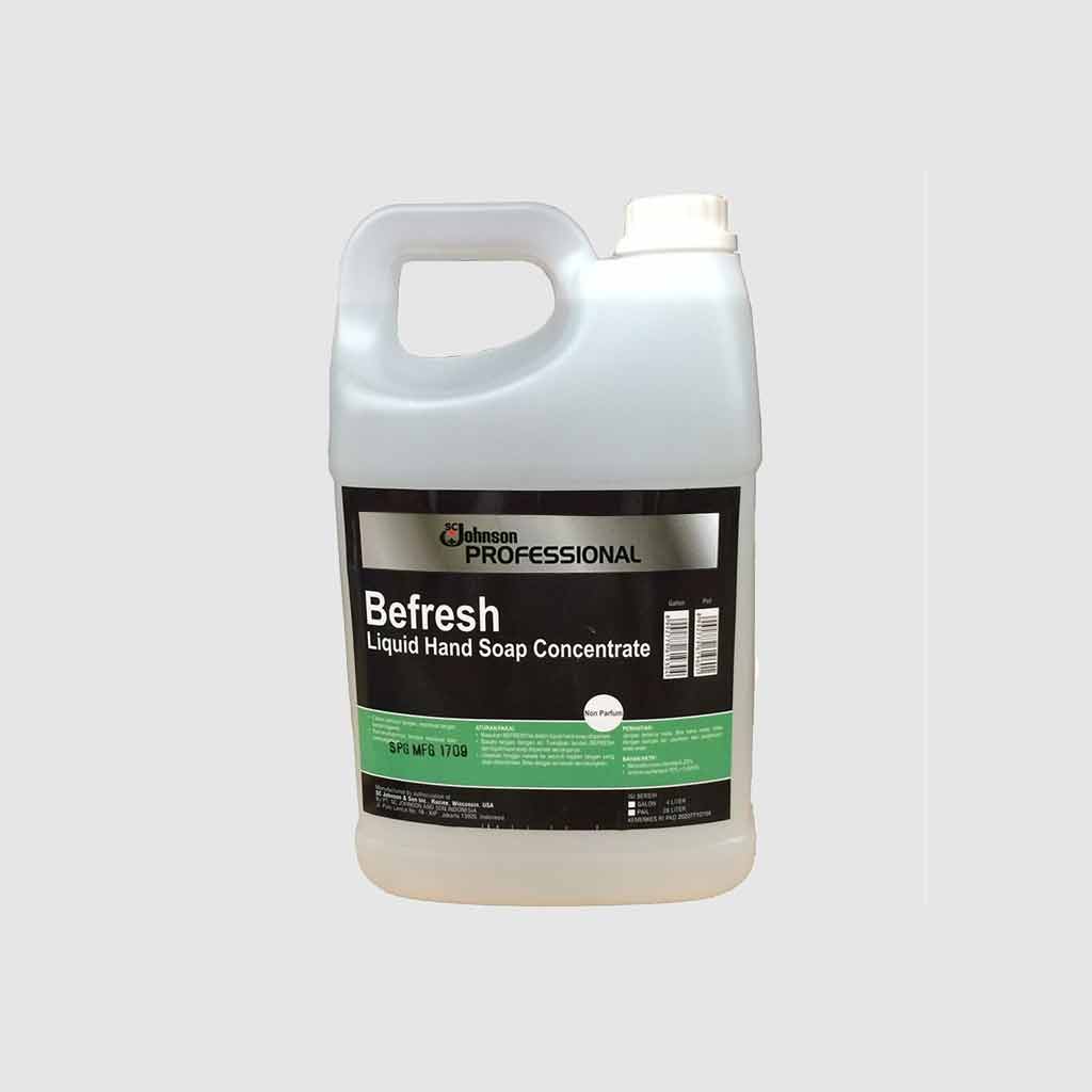 SC JOHNSON BEFRESH SABUN CAIR CUCI TANGAN NON PARFUM 4 LITER
