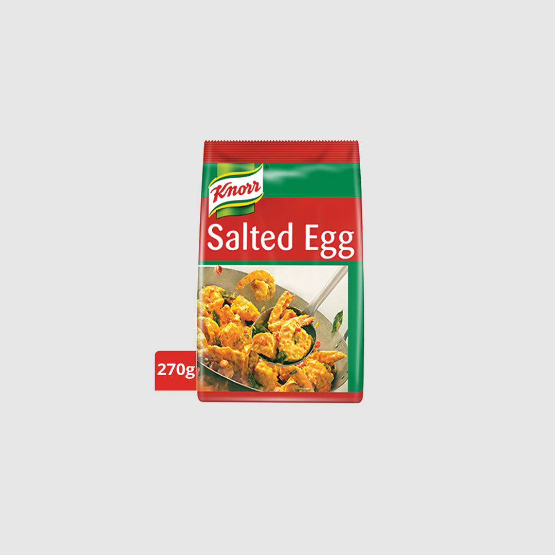 KNORR BUBUK SAUS TELUR ASIN (SALTED EGG) 270 GR (ISI 12 PER KARTON)