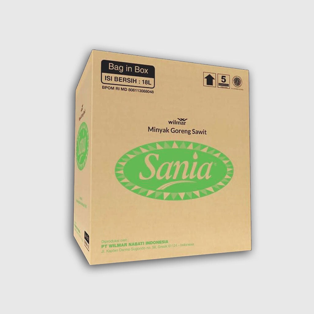 MINYAK GORENG SANIA 18L - BIB ( BAG IN BOX )