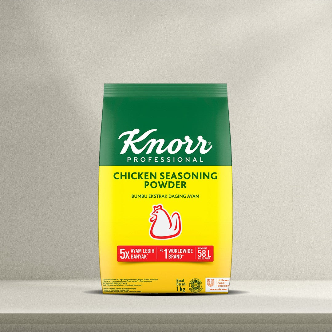 KNORR CHICKEN POWDER - BUMBU KALDU RASA AYAM REFILL 1 KG (ISI 6 PER KARTON)