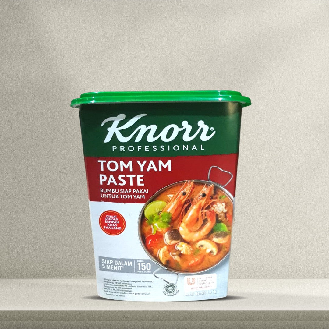 KNORR BUMBU TOM YAM PASTE 1,5 KG (ISI 6 PER KARTON)