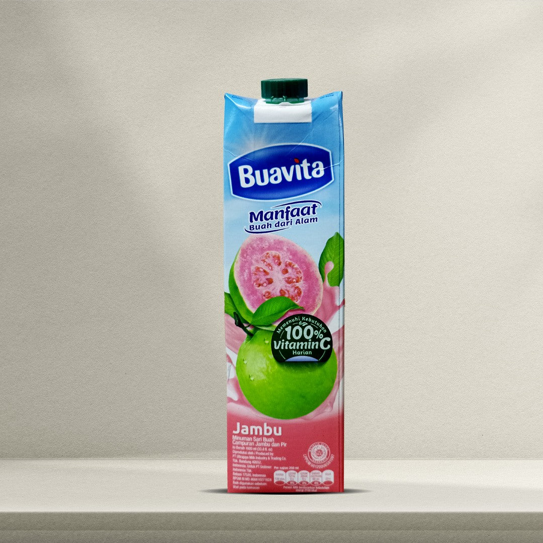 BUAVITA GUAVA JUICE 1000 ML (ISI 12 PER KARTON)