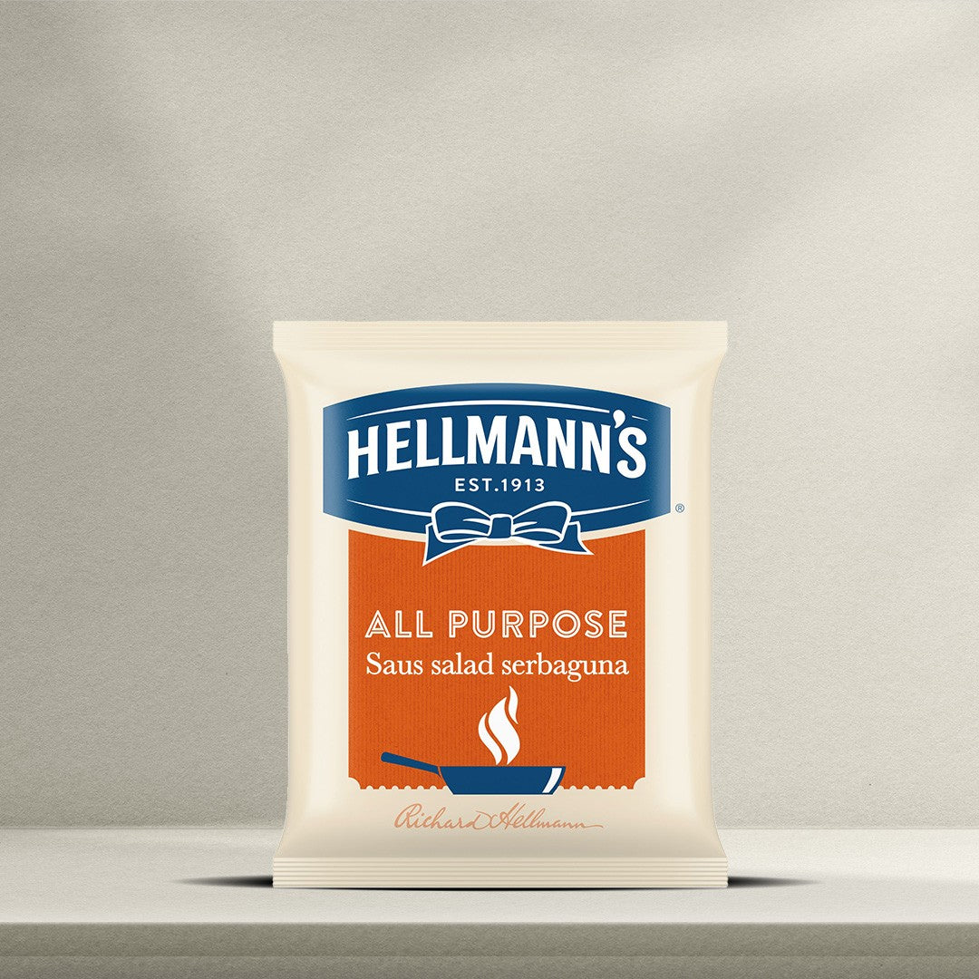 HELLMANN'S MAYO ALL PURPOSE 1 LITER (ISI 12 PER KARTON)