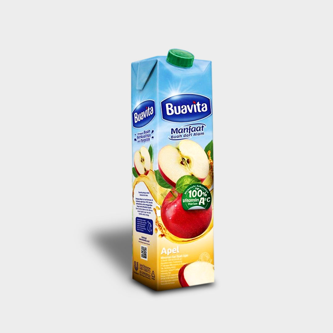 BUAVITA APPLE JUICE 1000 ML (ISI 12 PER KARTON)