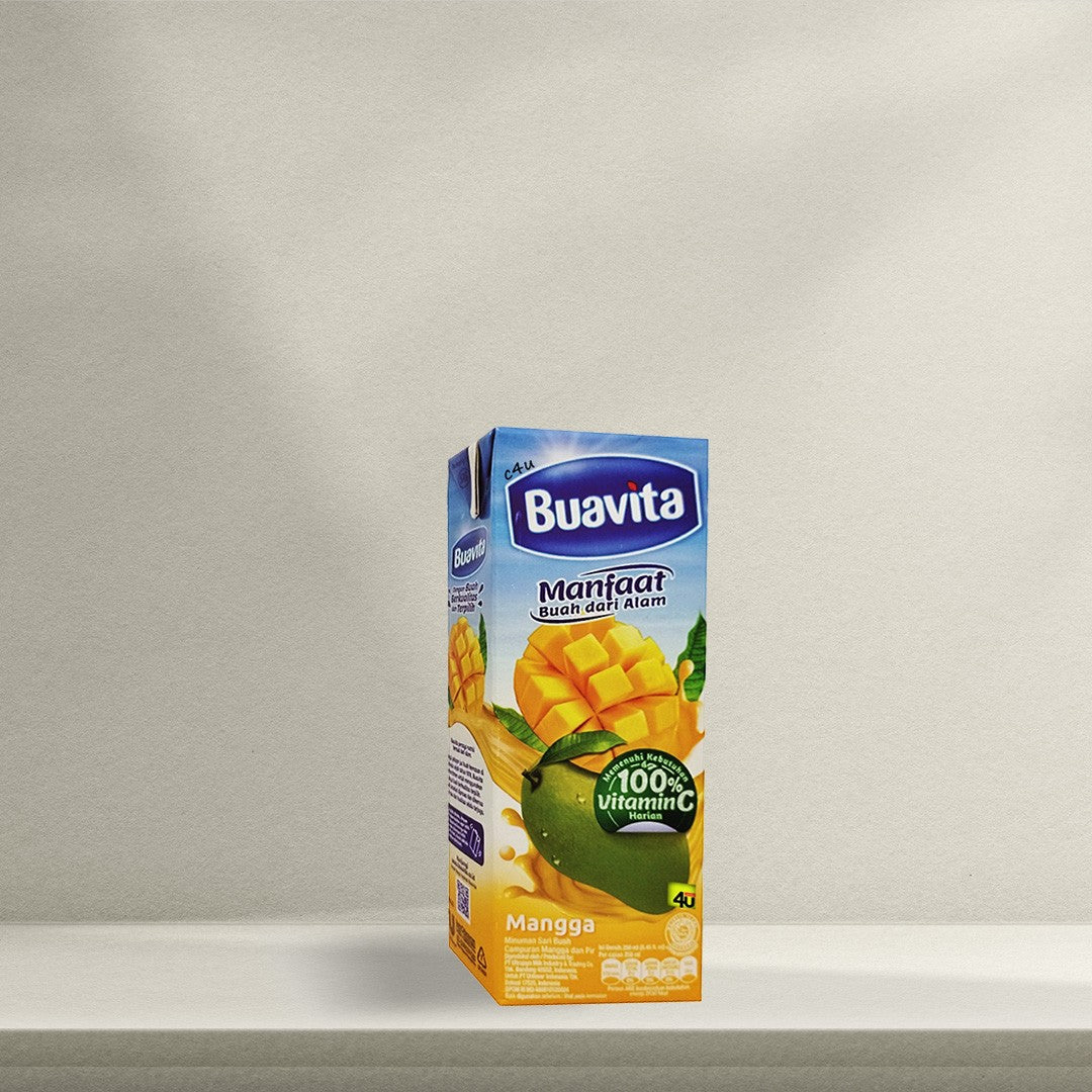 BUAVITA MANGO JUICE 245 ML (ISI 24 PER KARTON)